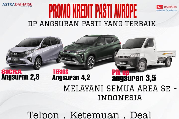 Promo Kredit Daihatsu cikupa